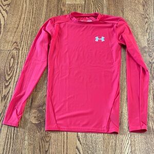 Under Armour red heat gear long sleeve small